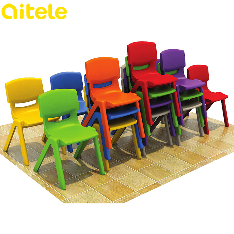 Custom plastic colorful kids classroom party chairs and tables for kids