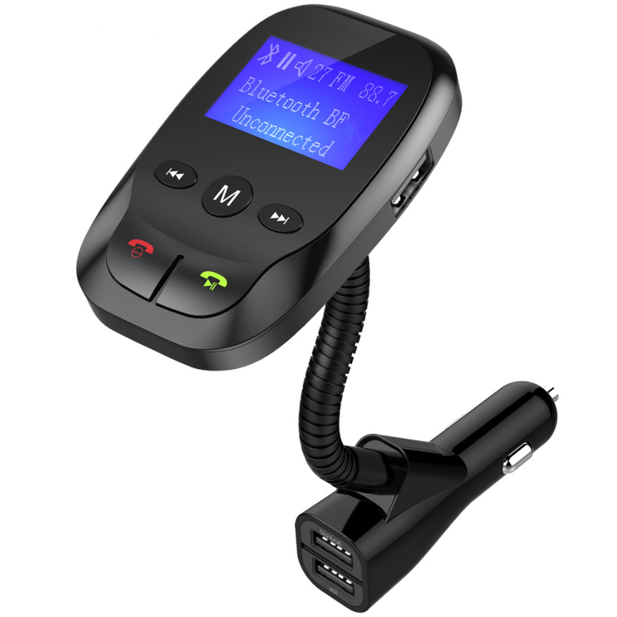 Двойной USB-порт беспроводной радиоадаптер Автомобильный Fm-передатчик