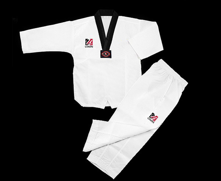 (Новый продукт) WTF Poomsae форма Корея тхэквондо мужской добок с бесплатной патч