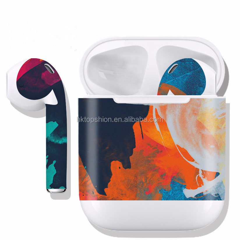 Новые поступления 2019, Виниловая наклейка на футляр для зарядки Airpods