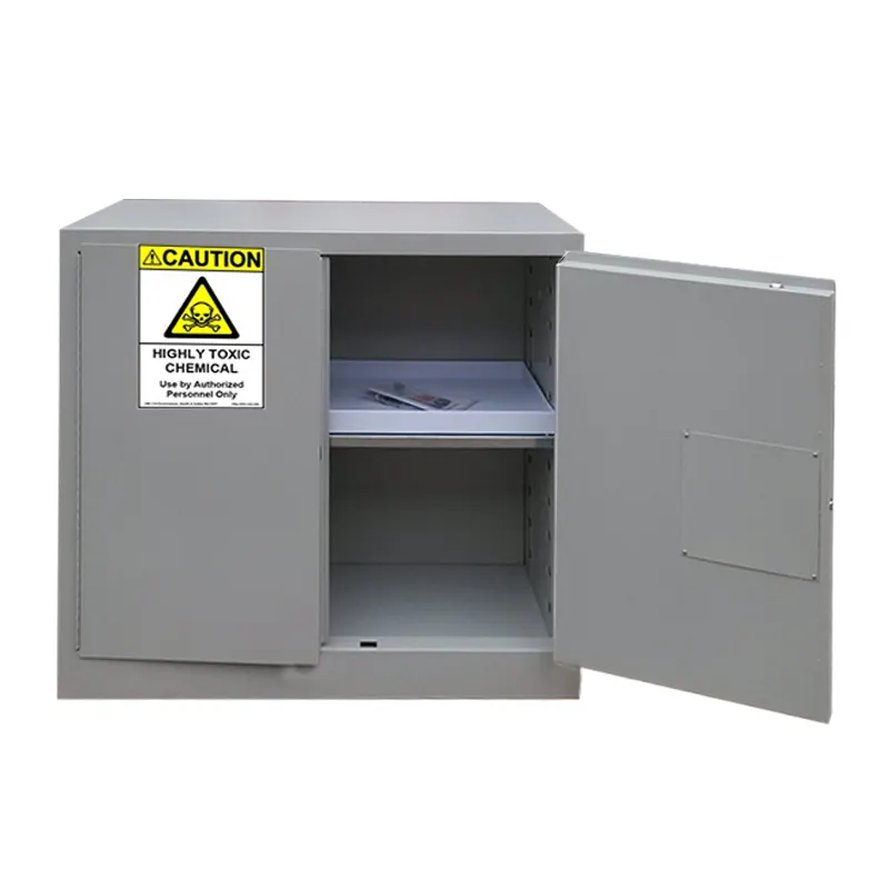 Industrial chemical toxic storage cabinet laboratory furniture made in metal used in laboratory