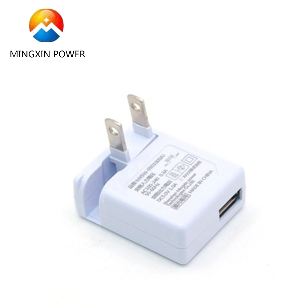 PSE белый и черный 5V1A ac домашнее настенное зарядное устройство с JP складной вилкой для iphone 5