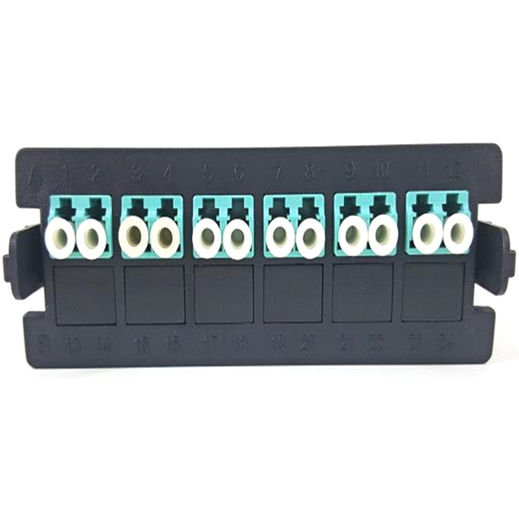 High Density Pre-terminated 12 Core 10G MPO-MTP-LC Male Multimode Fiber Module Box