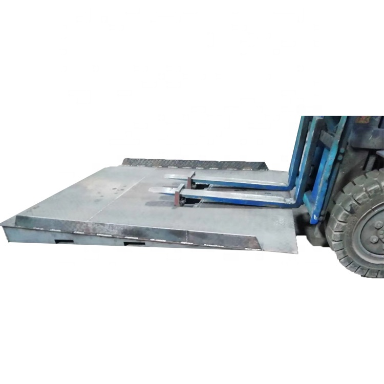 Hot selling 8000kg capacity loading and unloading container ramp/ dock plate