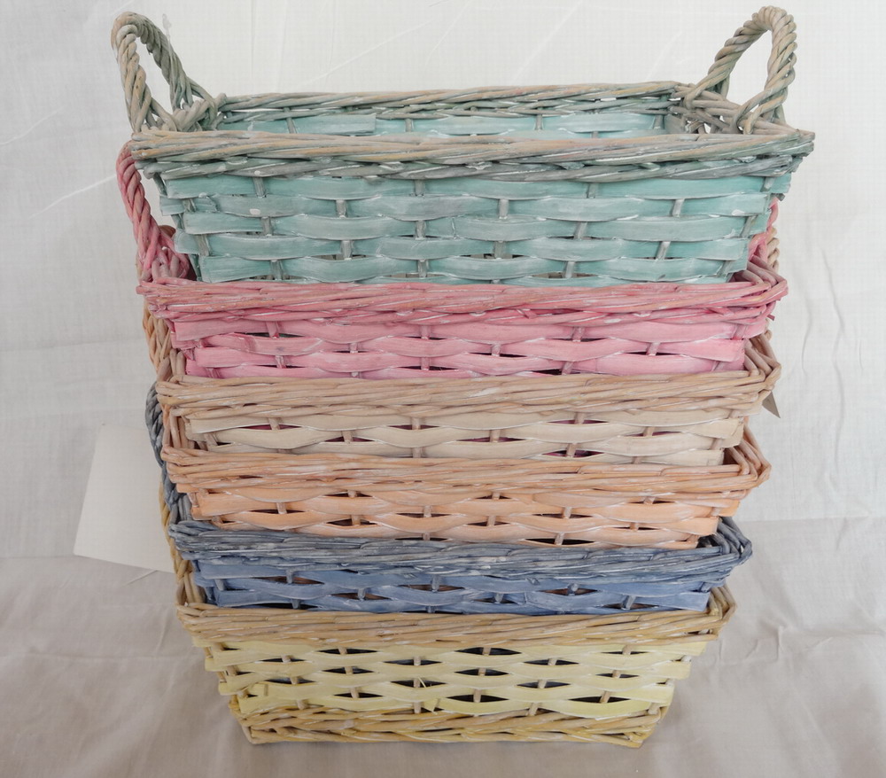 willow wicker BASKET gift basket flower basket
