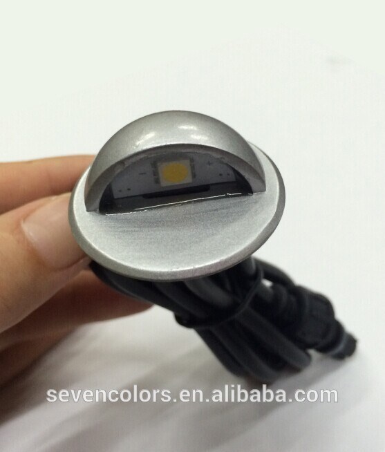 Мини DC12V IP65 веко Декоративные патио Светодиодная лампа/decklight/сад напольный светильник (SC-B106A)