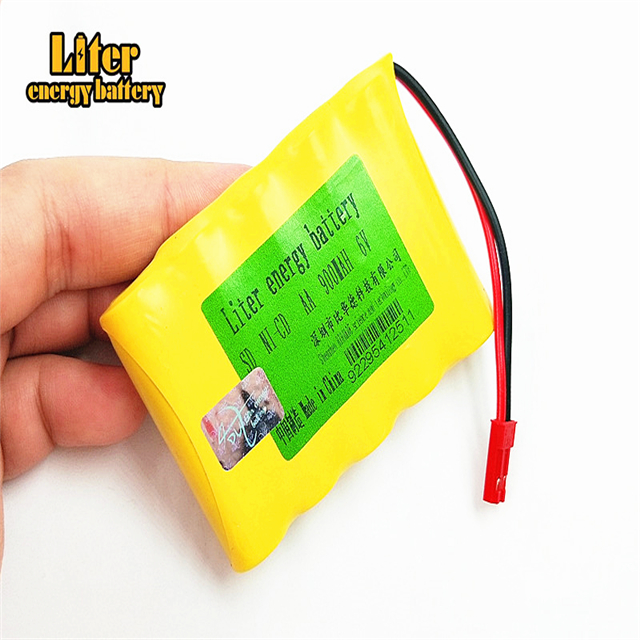 Батарея Ni-cd Aa 6 v 900 mah аккумуляторная батарея для игрушек модель автомобиля ж/разъем 5sb