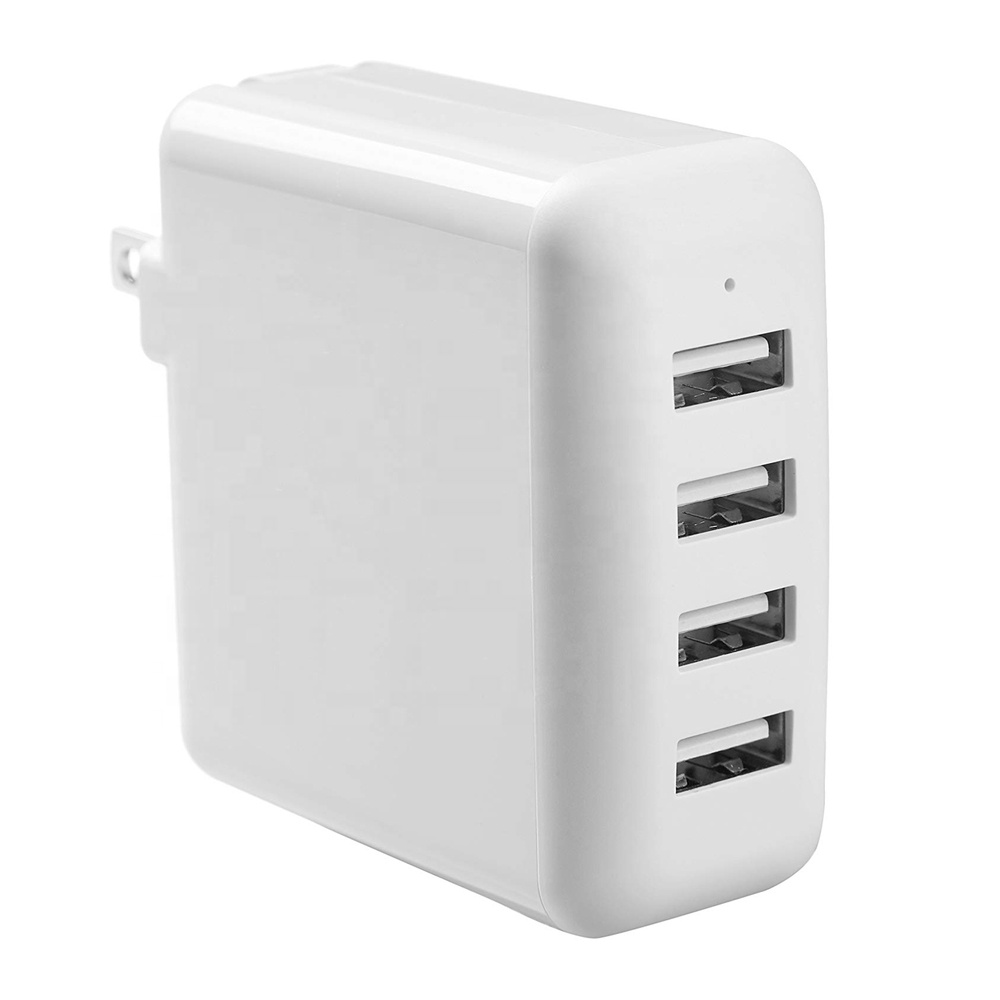 40 W 4 порта USB зарядное устройство белый