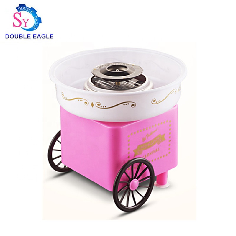 Household electric DIY Sweet cotton candy maker mini portable candy Floss Spun Sugar machine girl boy kids gift children's day