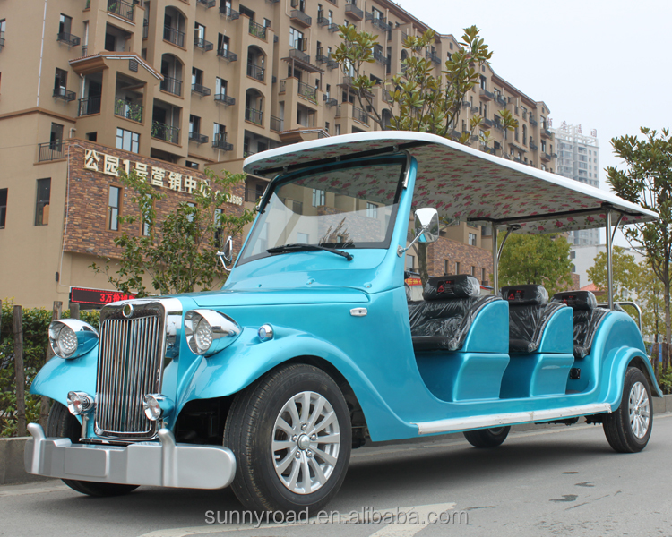 Электрический роскошный классический старинный автомобиль 5 кВт 8 для пассажирского отеля