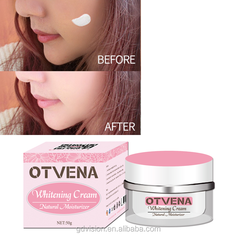 100% эффективный отбеливающий крем для лица OTVENA Black Skin