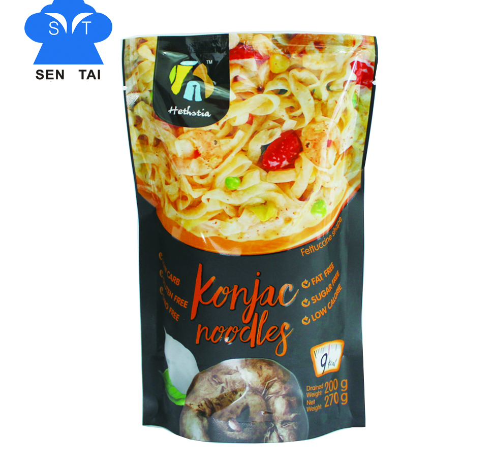 Органическая еда konjac лапша shirataki konjac fettucine с высоким диетическим волокном