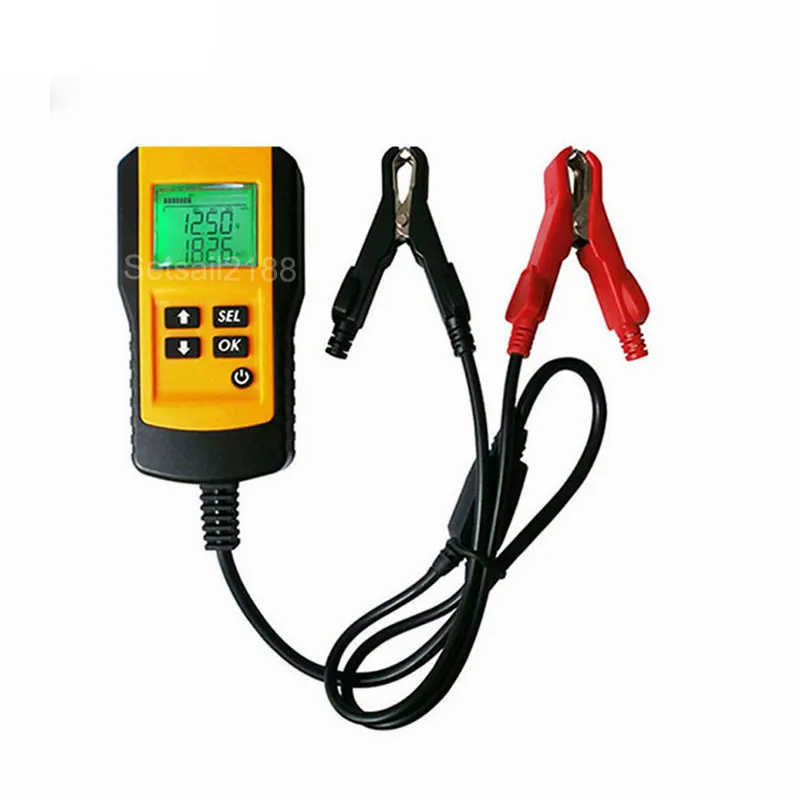 AE300 12V Car Auto Battery Tester Digital LCD Car Vehicle CCA Battery load Tester indicator System Diagnostic Tool