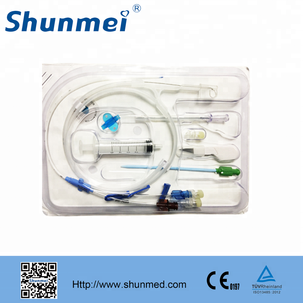 Central venous catheter set/medical CVC catheter kit