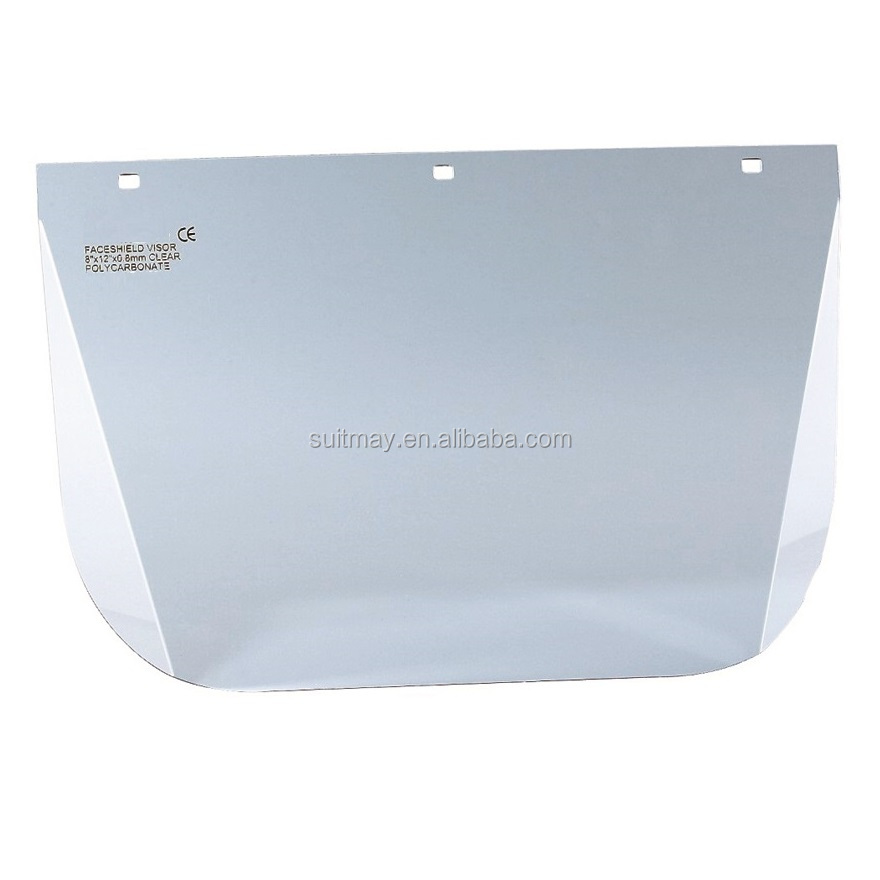 Spare PC Visor CE EN166 ANSI Z87.1 Clear Face Shield