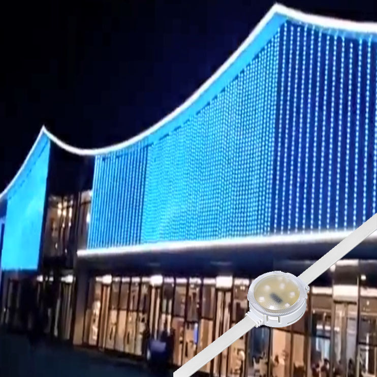SH LED DC24 JD40 RGBW теплый белый линейный светодиодный источник света в фасад здания