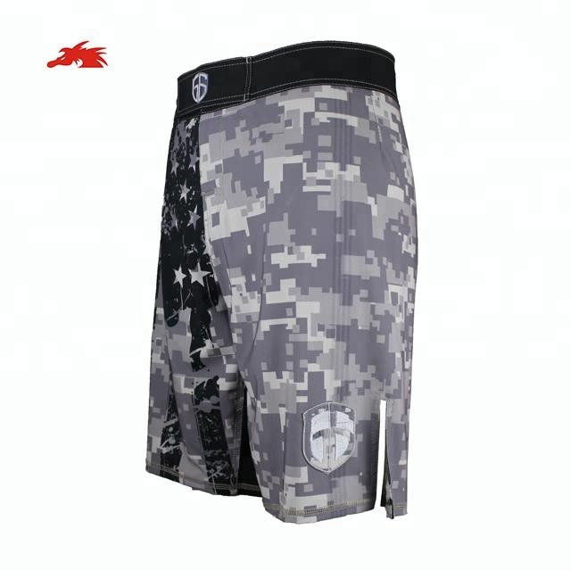 s 3xl size camouflage brock lesnar long mma fight trunks ufc camo shorts