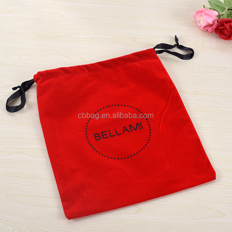 2018 Мода custom хлопка drawstring косметичка