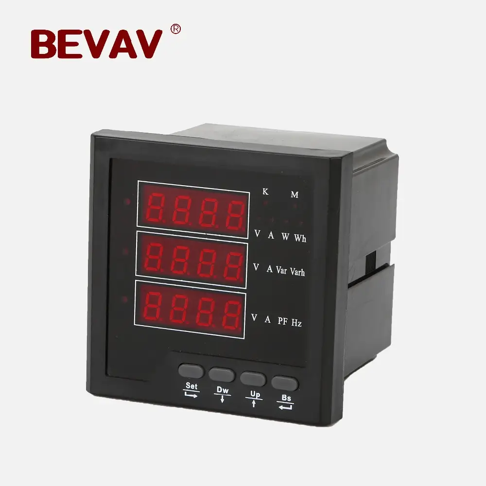 XD194E-7S4 digital multifunction three-phase energy meter with modbus electricity meter/kwh meter