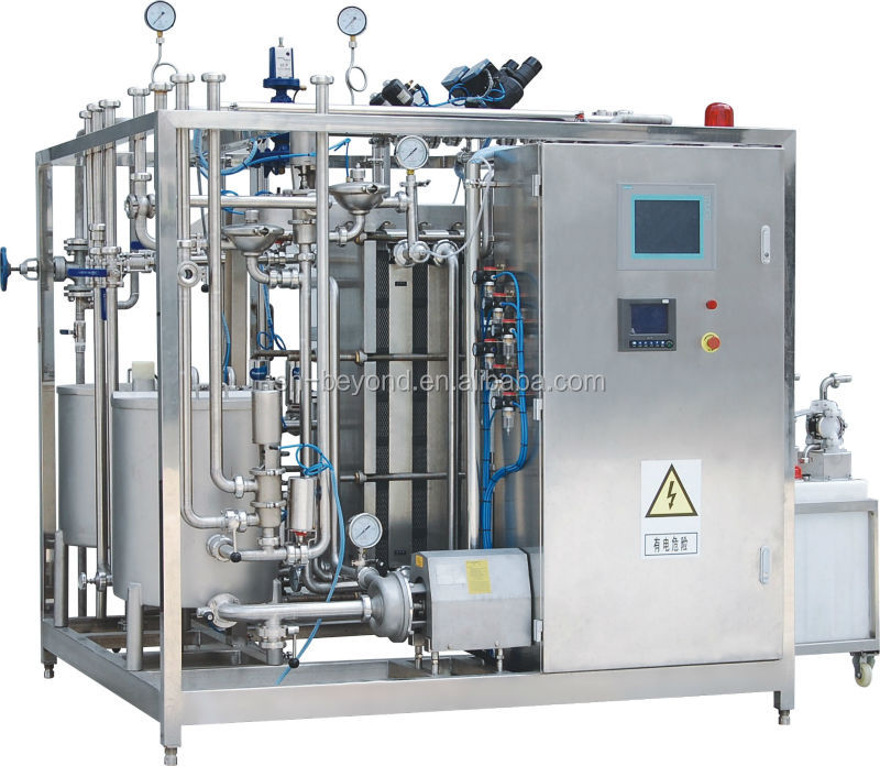 Factory Customized Aseptic plate sterilizer 500l 5000l milk uht machine