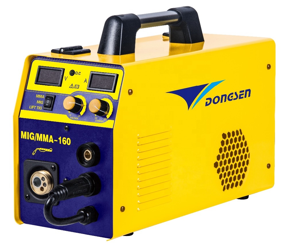 Инвертор MIG/MMA/TIG-160, 3 функции в 1, сварочный аппарат