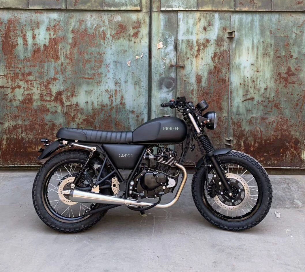 Классический мотоцикл 125cc Euro4