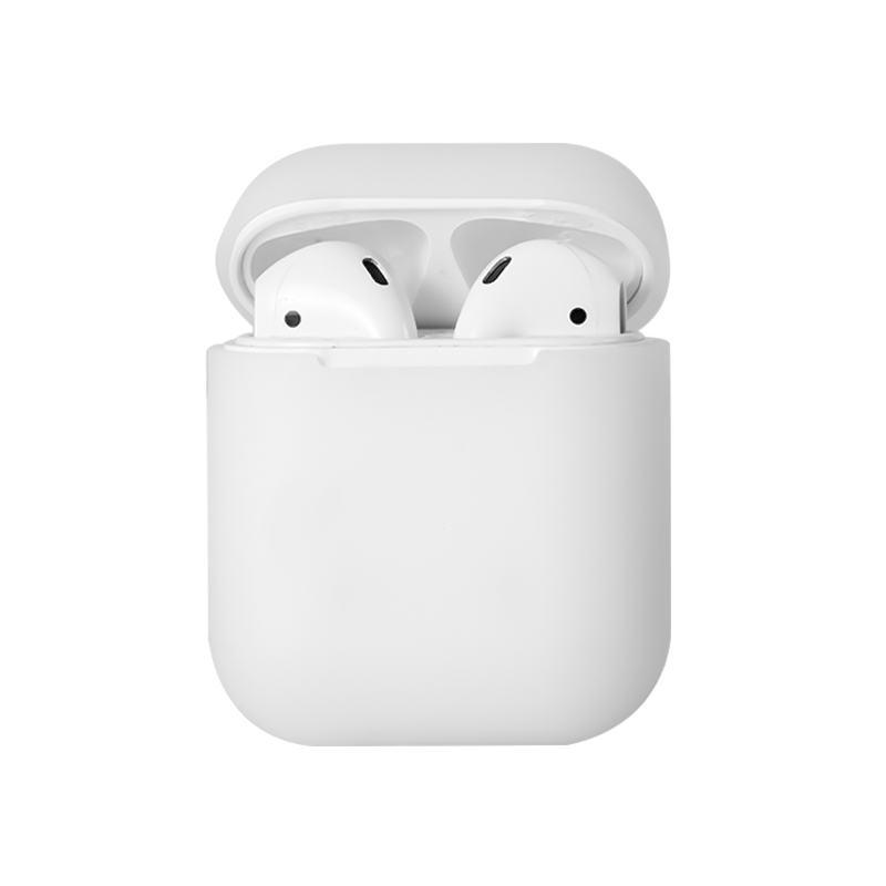 Мягкий силиконовый защитный беспроводной чехол для наушников Airpods