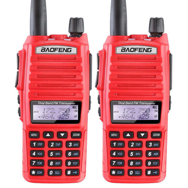 Высокомощная рация BAOFENG UV-82 UHF/VHF, Двухдиапазонная портативная рация
