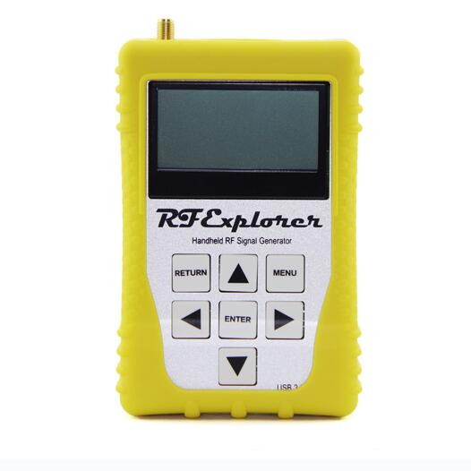 Цифровой анализатор спектра г-3g Combo 15 мГц 2700 Z Handheld rf Explorer с желтым резиновым корпусом