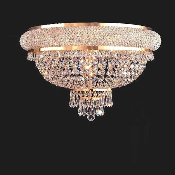 Лидер продаж, золотой потолочный светильник zhongshan lighting, Современный хрустальный светильник для помещений, потолочный светильник для гостиной