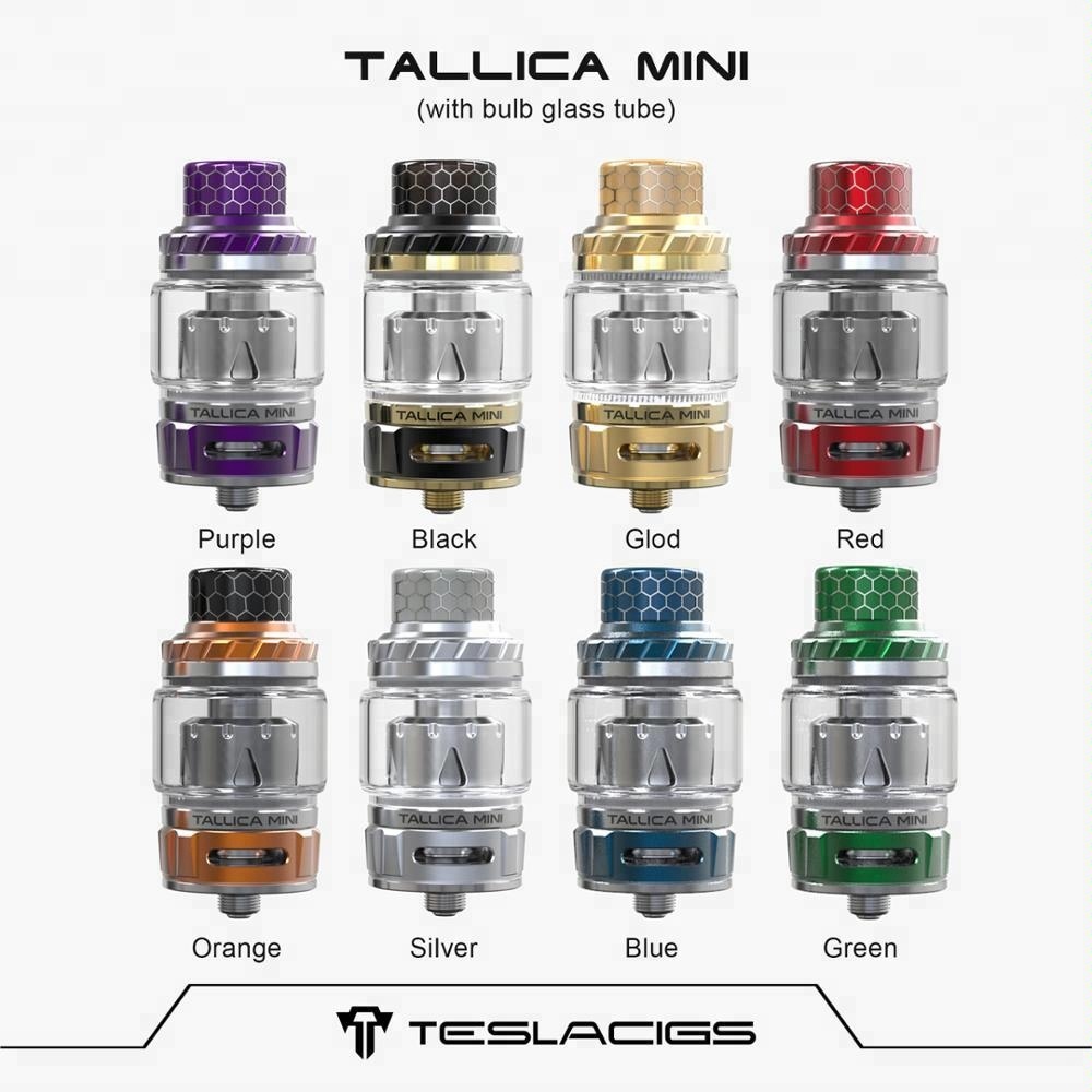4 мл или мл 6 лампы стекло трубки 1.8ohm сетки катушки Teslacigs Tallica мини sub Ом бак