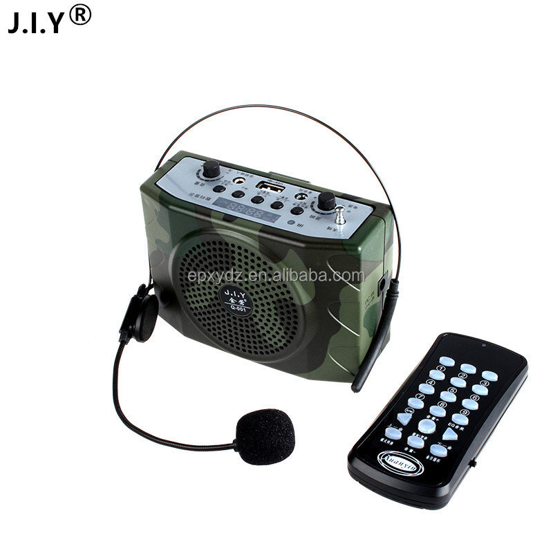 J.i.y Q-001 ультразвуковой дистанционное управление Птица Охота mp3 плеер Охота Птица абонент усилитель