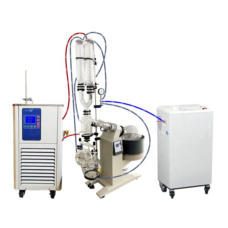 Более дешевая цена 10L 20L 50L вакуум rotovap с охладителем