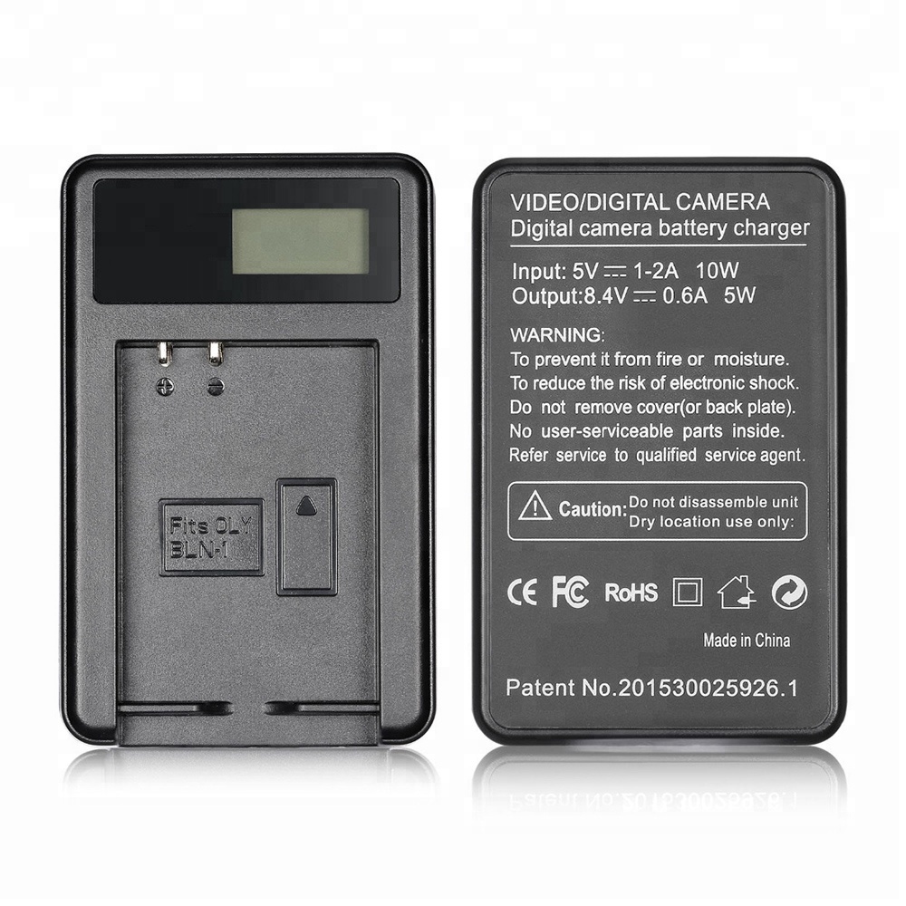 BLN-1 PS-BLN1 ЖК USB одно зарядное устройство для цифровой камеры Olympus OM-D E-M5, E-M5 II, E-M1, E-P5