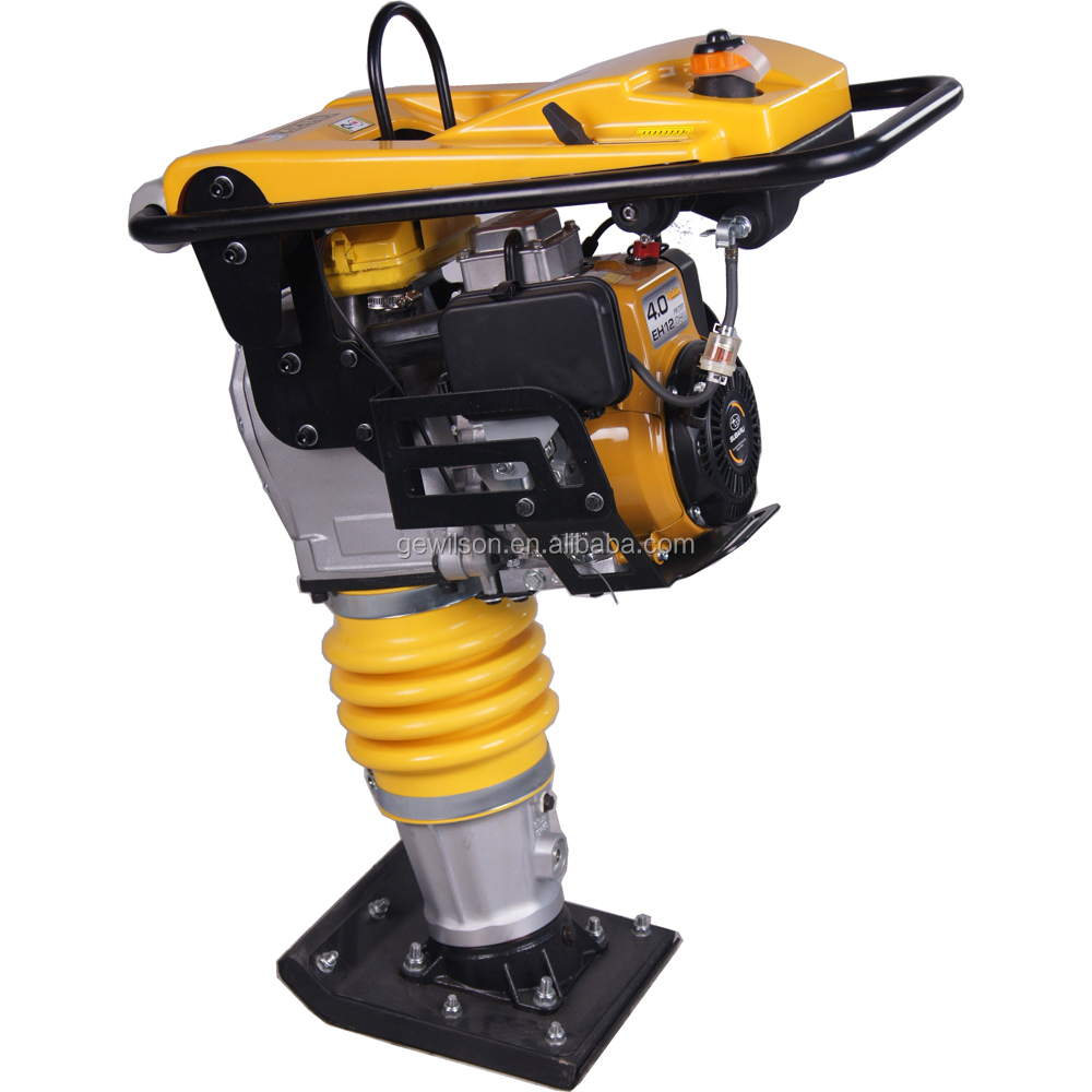 Строительство дороги уплотнения НСД rammer GTR72E12 с бензиновым двигателем
