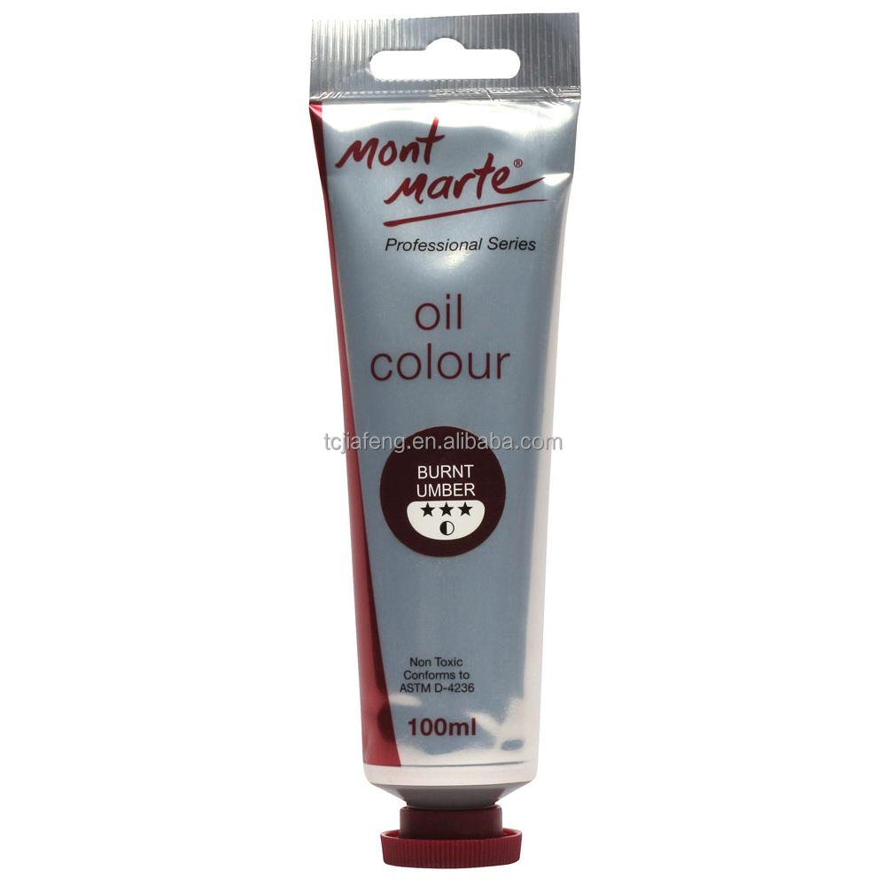 Мон марте масляная краска 100mls-сгоревший Umber