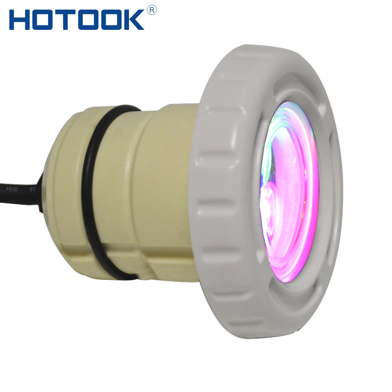 HOTOOK 2 дюйма Embedded 3 W 36 шт. 2835smd Автоматическая RGB светодио дный бассейн свет для бетонных бассейнов