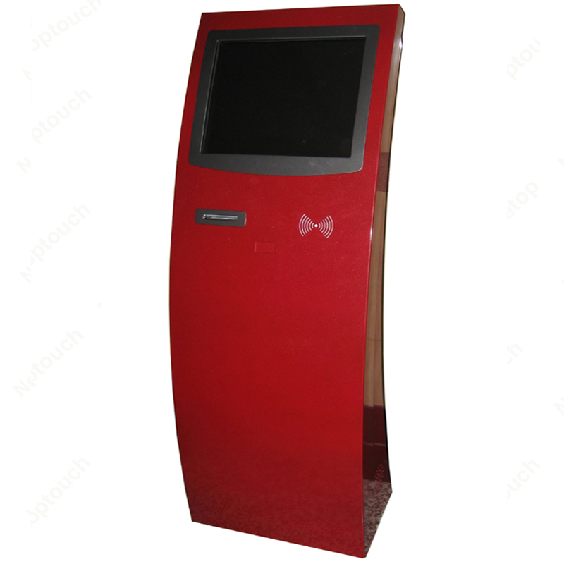 Touch screen self payment kiosk