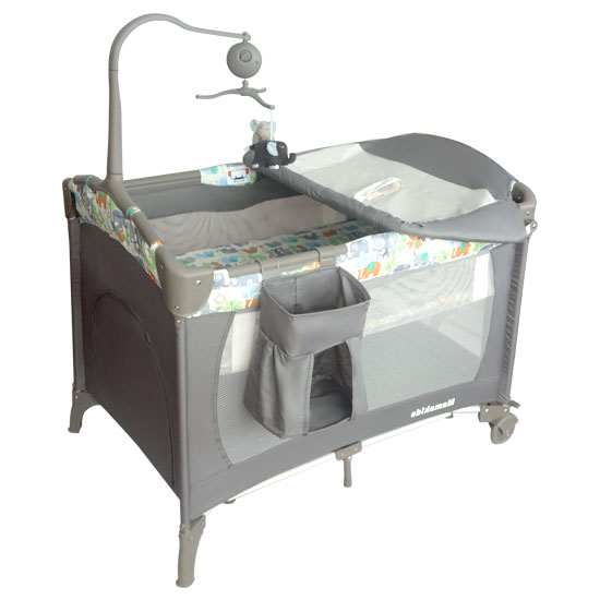 Comfortable baby play yard , baby furniture , baby safety playpen