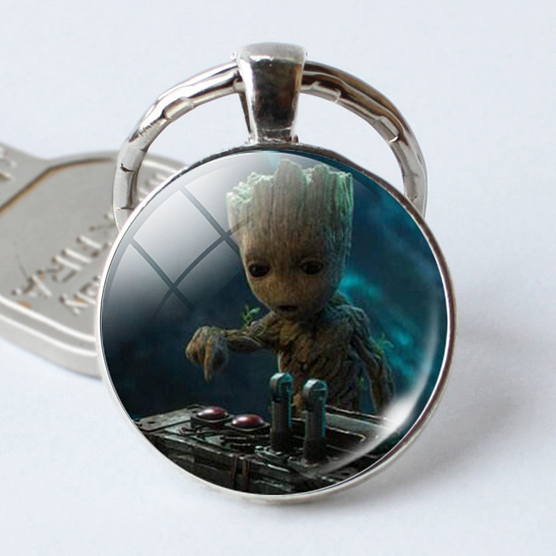 Брелок для ключей Galaxy Guards серии Time Gem Tree Groot