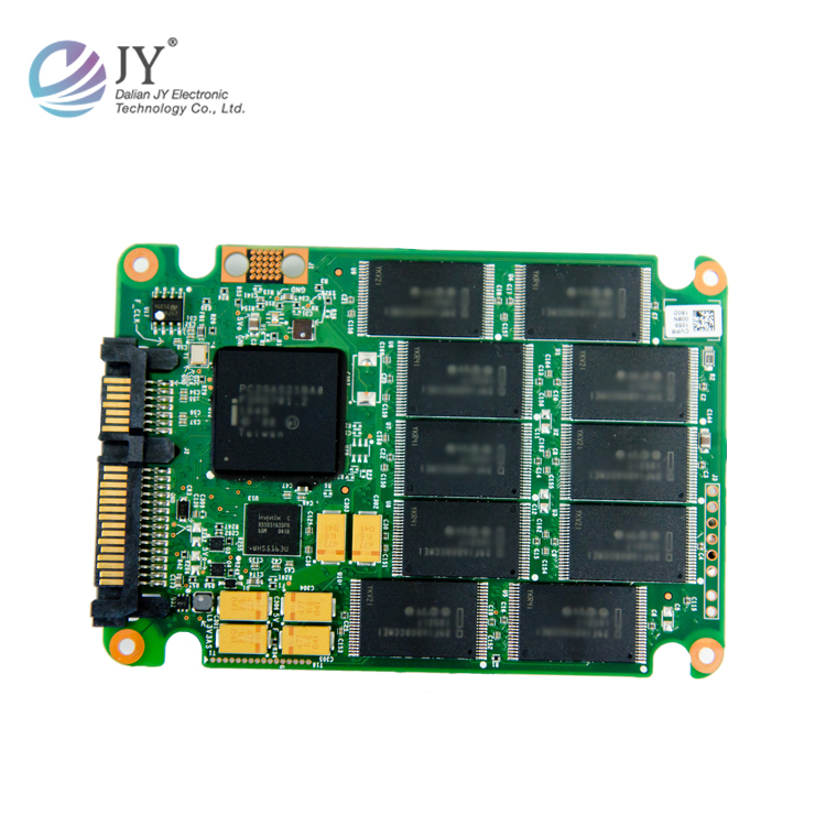 JY PCB заводская цена Бытовая электроника и промышленное управление SSD PCBA +/-0,003 "1 ~ 20 слоев 1oz ~ 4oz 0,08mm 0,15mm CN;LIA