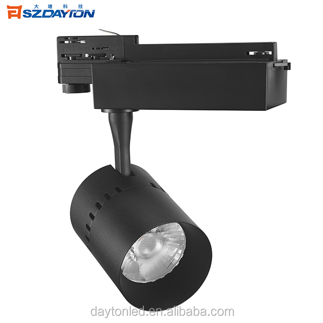 ETL CE ROHS Super Bright 3000K Warm White Exhibition LED Track light 30w 35w 40w
