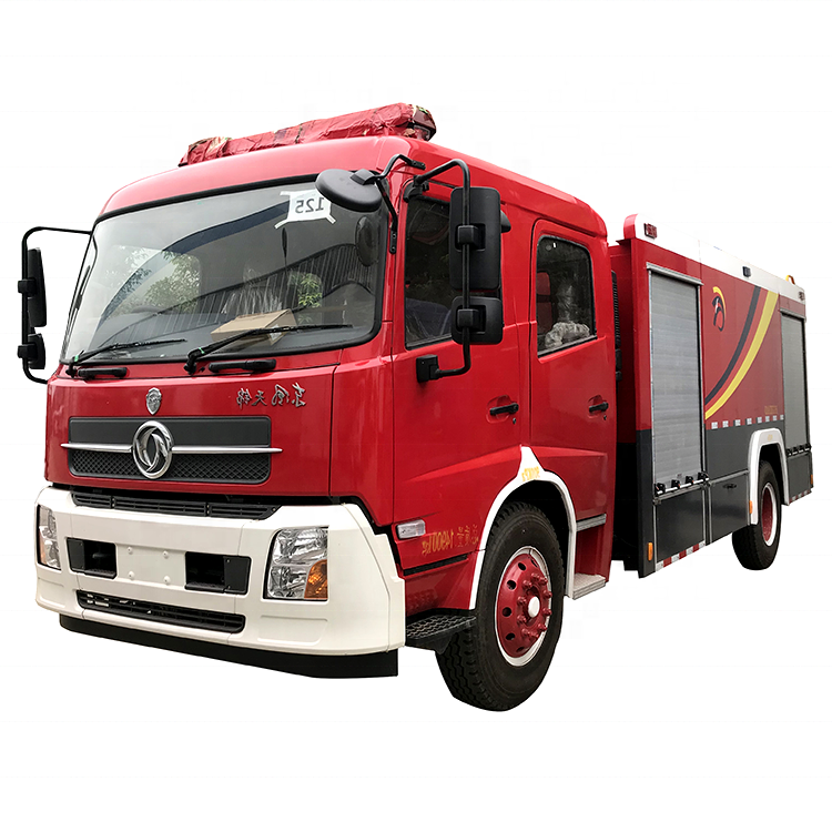 Dongfeng 6000L водная пена танкер пожарный грузовик