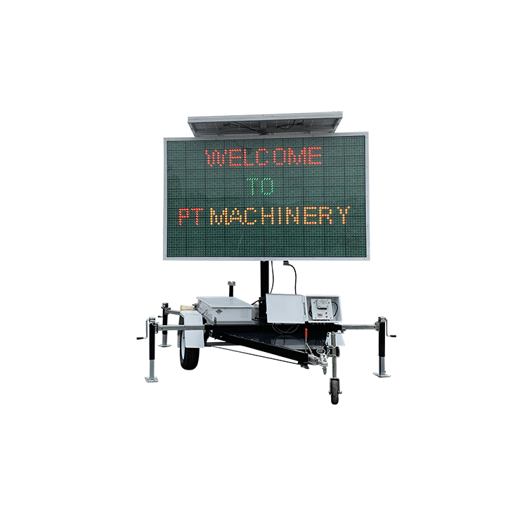 Factory Programmable Mobile Variable Traffic Display Screen LED Message Sign Board