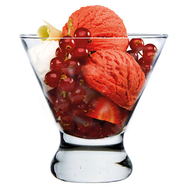 Wholesale Glass Icecream Glass Bowls Clear Icecream Glass Cup