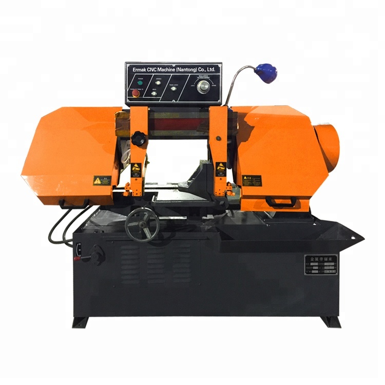 ERMAK Horizontal Industrial Metal Cutting Machine CNC Automatic Band Sawing Machine