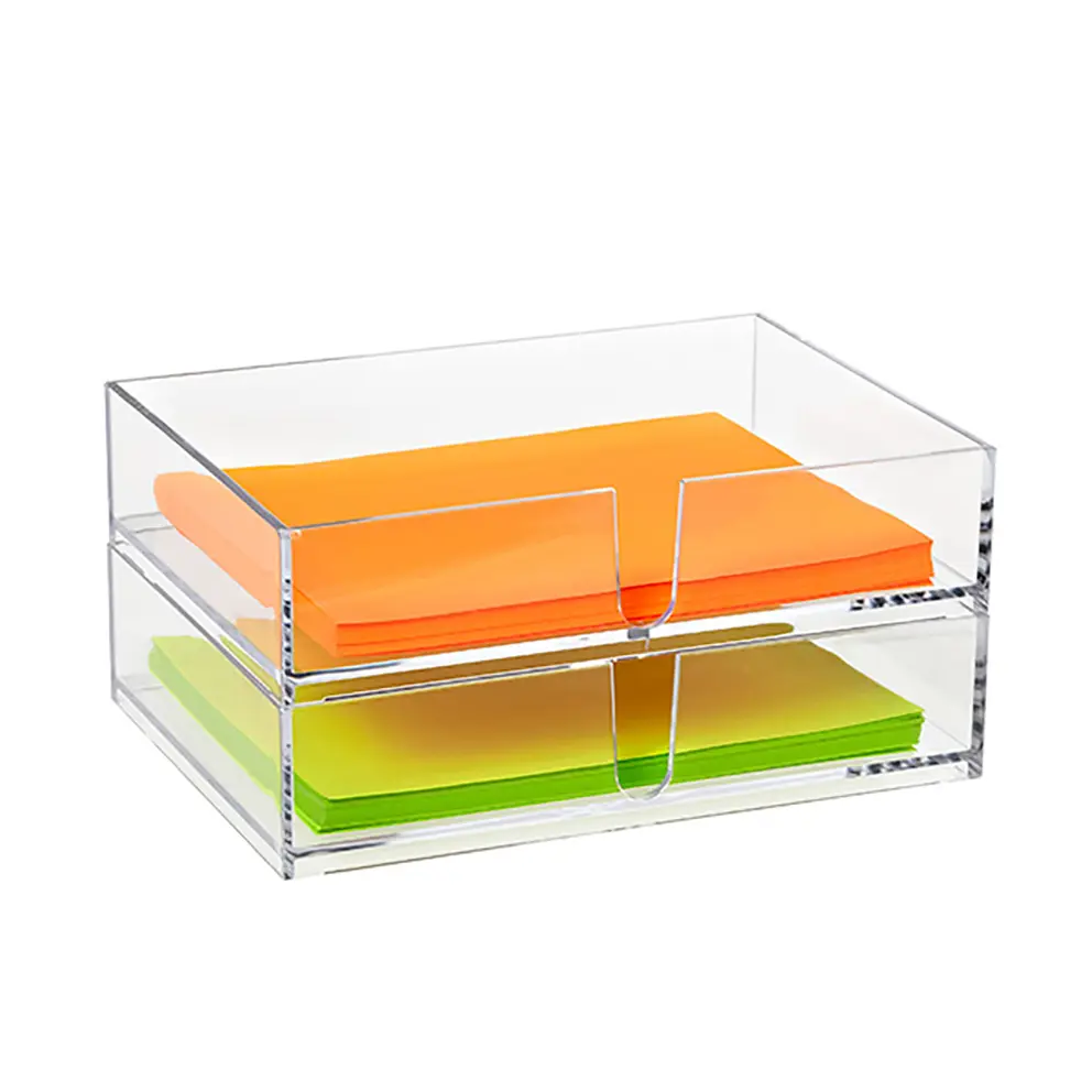 Clear Acrylic Letter Tray Plastic Letter Holder