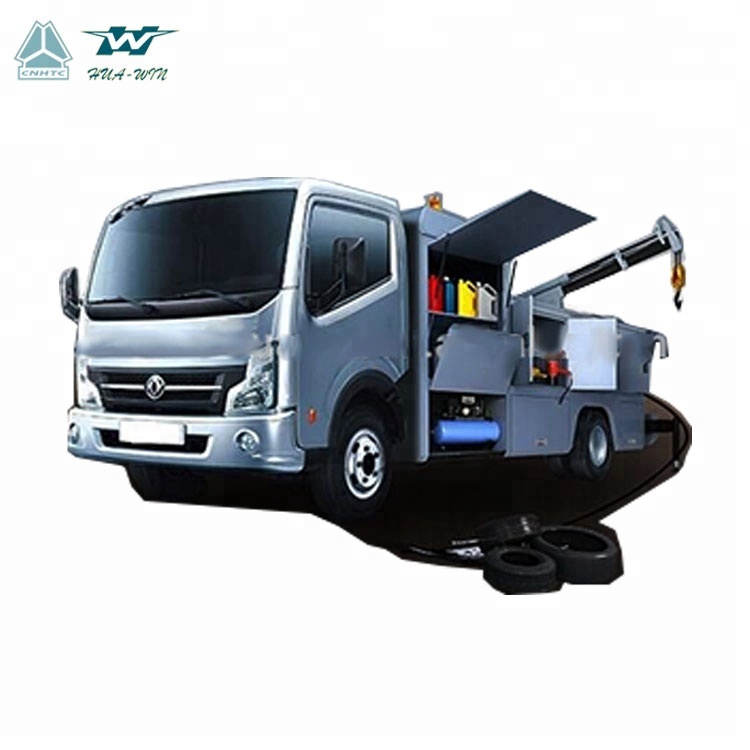 Dongfeng 4*2 грузовик с приводом для ремонта колес с Commins двигателем 125HP Euro4