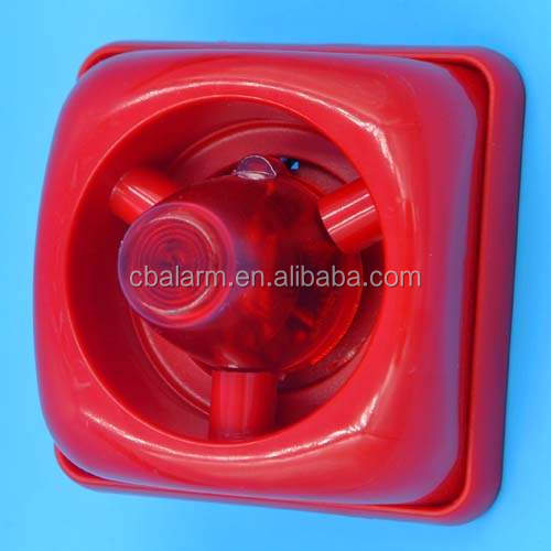 Small fire and security fire alarm siren