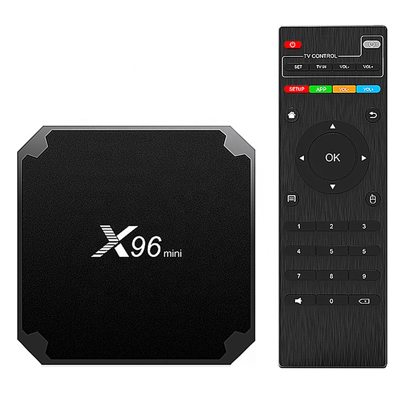 X96 Мини android TV box Amlogic S905w 2 Гб ОЗУ 16 Гб ПЗУ четырехъядерный Android 7,1 оптовая продажа ott smart tv телеприставка